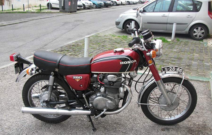 honda cb 250 1976